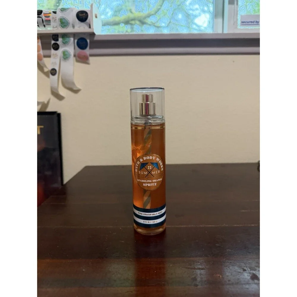 Bath And Body Works Sparkling Summer 2025 Body Mist Orange - Used 1 To 2 Times